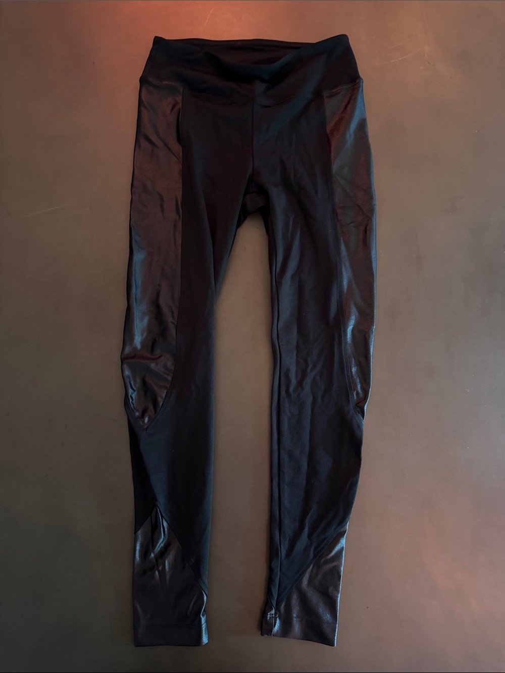 Koral Black High-Waist Shimmer Leggings